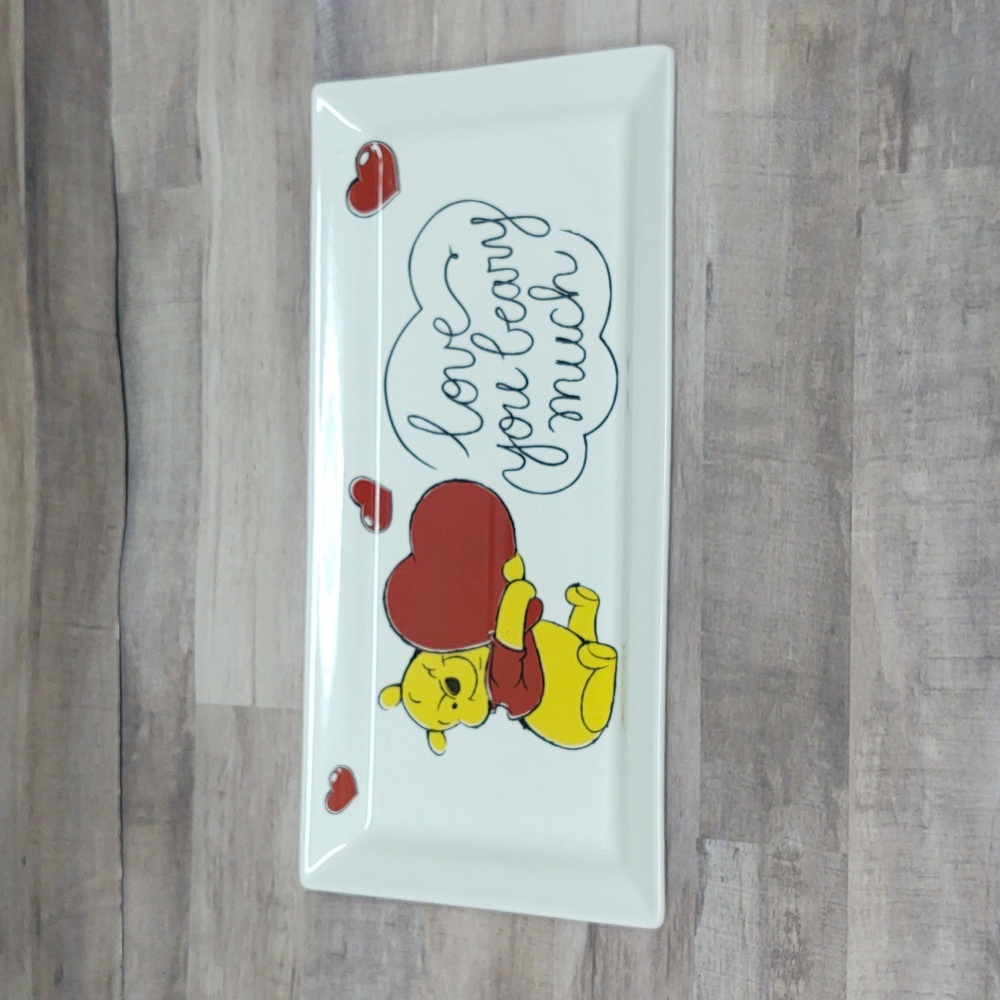 Disney~Winnie the Pooh~Ceramic Tray/Serving Platter~NWT!